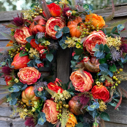 giftss - Pumpkin Wreath Home Decor