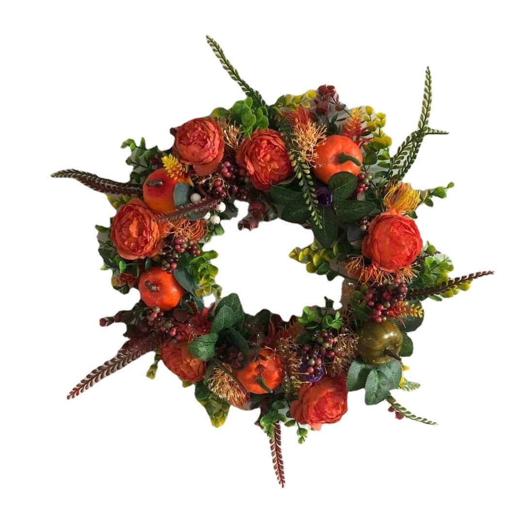 giftss - Pumpkin Wreath Home Decor