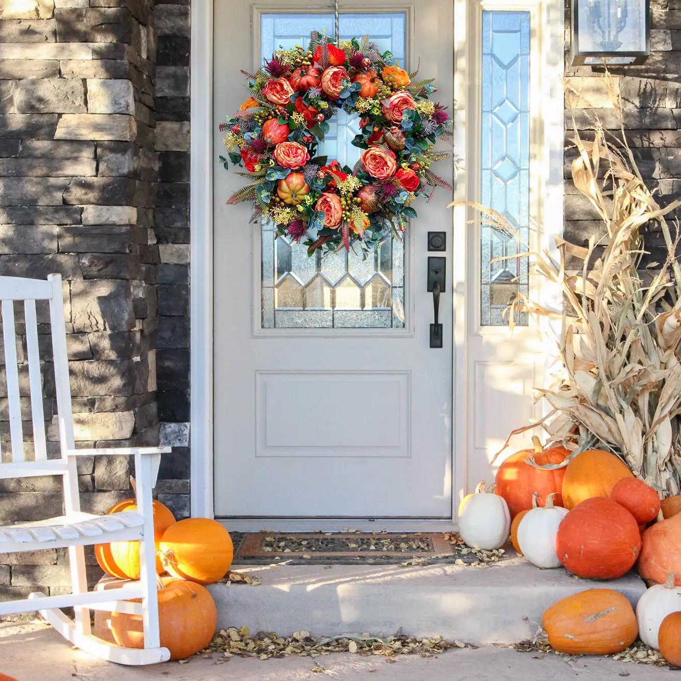 giftss - Pumpkin Wreath Home Decor