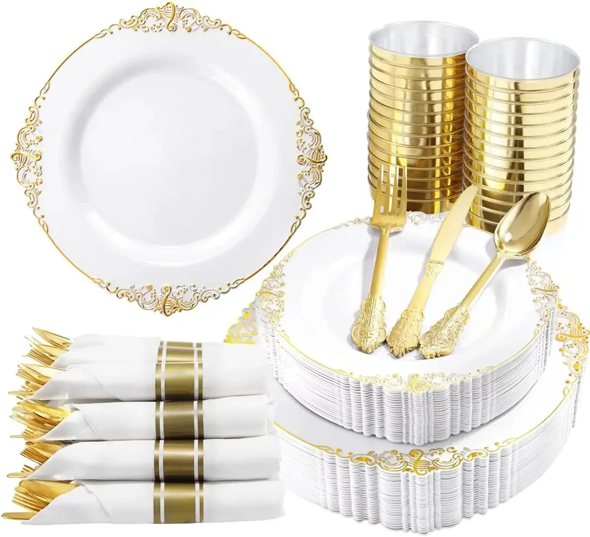 giftss - Gold-plated, knives, forks, spoons