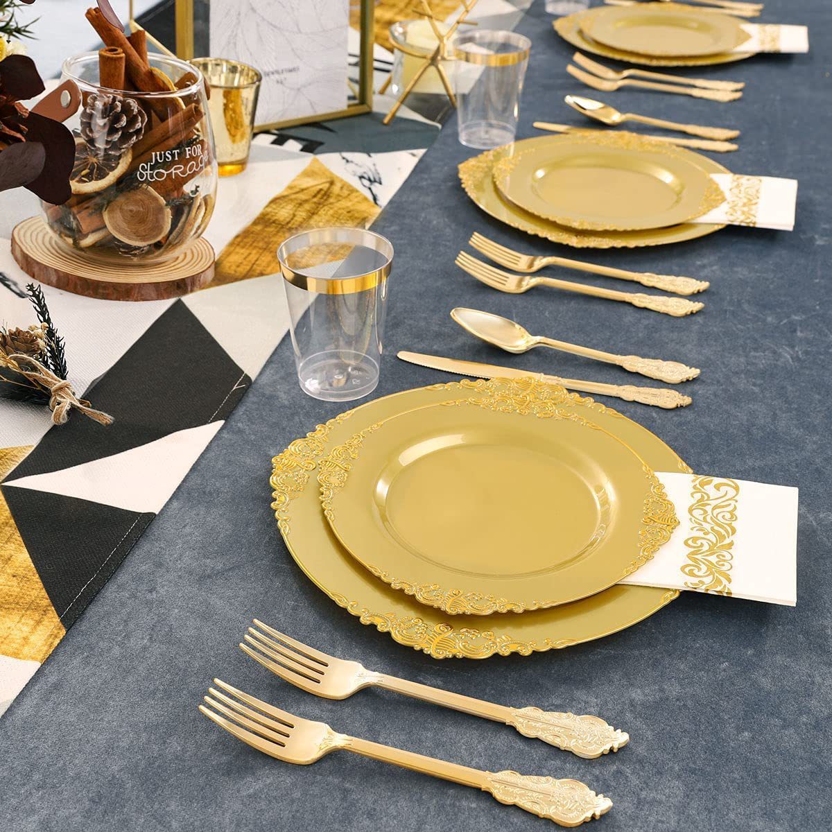 giftss - Gold Relief Plates